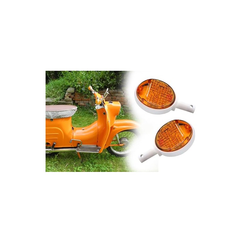 BISOMO 2x Indicator Light Ox Eye Indicator with E Mark