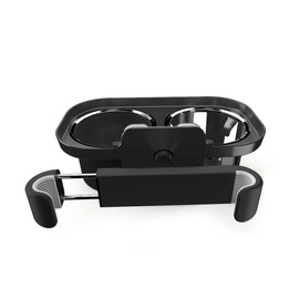 WANGCL Car Headrest Cup Holder Seat Back Organizer Universal Car Backseat Snack Tray Dual Cup Holder for Car Truck Boat Van