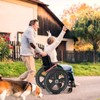 Wheelchair Wheel Replacement 16cm PU Walker Caster Accessory with Ball