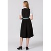 Stockerpoint Women's Molina Midi Dirndl Apron, Petrol, 40-44