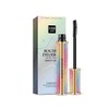 4d Silk Fiber Lash Mascara, SENANA MARINA Mascara - Waterproof Mascara - Sky High Mascara Black Volume and Length Lengthening No Clumping (Black, 1 Pack)