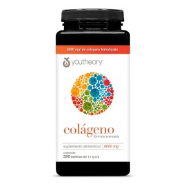💖✨ Youtheory Colágeno Hidrolizado 6000 mg | 390 Tabletas, Sin Sabor 🌟