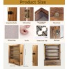 LITAITAI 11 x 14inch Shadow Box Frame with 1 Drawer