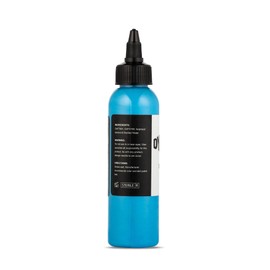 Dynamic Color Co Sky Blue Tattoo Ink: Vibrant, Sterilized, Vegan & USA-Made Since 1990 - Trusted by Artists Worldwide (4 oz Bottle)