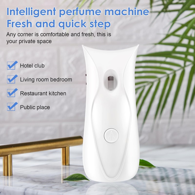 Automatic Air Freshener Dispenser Bathroom Timed Air Freshener Wall Mounted,