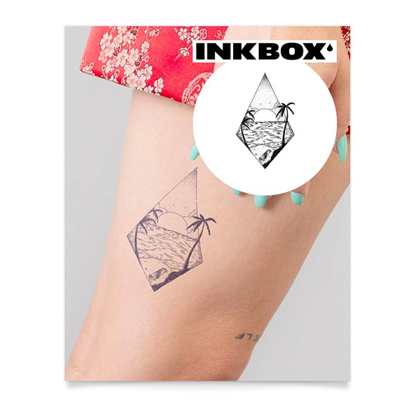 Inkbox Temporary Tattoos, Semi-Permanent Tattoo, One Premium Easy Long Lasting,