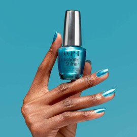 OPI Infinite Shine Long-Wear Blue Nail Polish, Up to 11 days of wear & Gel-Like Shine, Fall '24, Metallic Mega Mix Collection, MillenniYUM, 0.5 Fl Oz