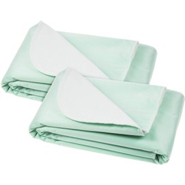 Vive Washable Incontinence Bed Pad - Heavy Duty, Absorbent Waterproof Urinary Mattress Protector - Overnight Sheet, Reusable Dry Bed Wetting Urinary Underpad Mattress Protection - Elderly Seniors, Kid