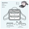 Iris Barcelona - City Lunch Bag Set with 4 Litre