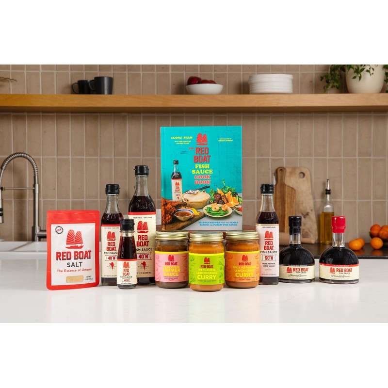 Red Boat Fish Sauce | Premium 40°N Fish Sauce made