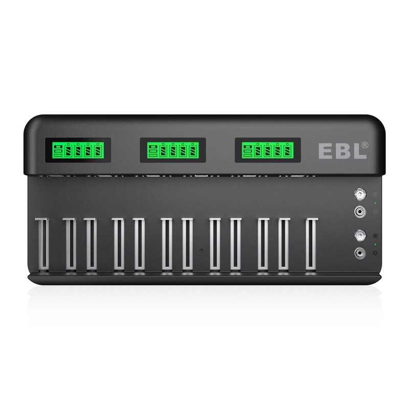 EBL Universal Rechargeable Batteries Charger For AA AAA 9V NiMH