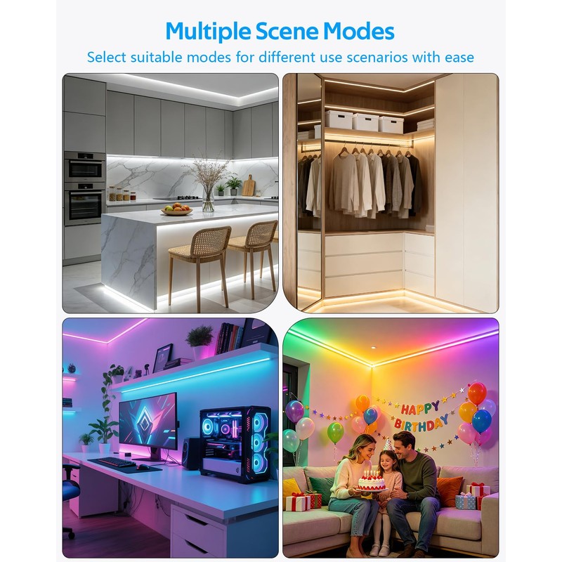 Aclorol WiFi 5-in-1 LED Strip Controller PWM Dimmer Dimmable for