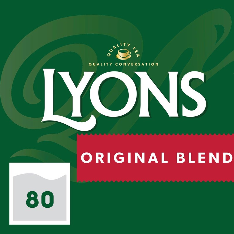 Lyons Original Tea Bags (80 Tea Bags) by Lyons Tea
