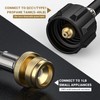 onlyfire 12 FT Propane Tank Convert Adapter Hose Replacement for