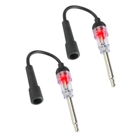 SCUARI Spark Plug Tester,Car Accessories Spark Tester,Car Exterior Accessories Ignition Coil Tester Tool,Plug-in Sparks Testers Small Engine,Fit for Cars,Lawnmower,Internal External Engine (2pcs)