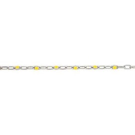 TRUSCO(トラスコ) ステンレスカットチェーン チェーンアイ付 5.0mm×2m TSC-502A