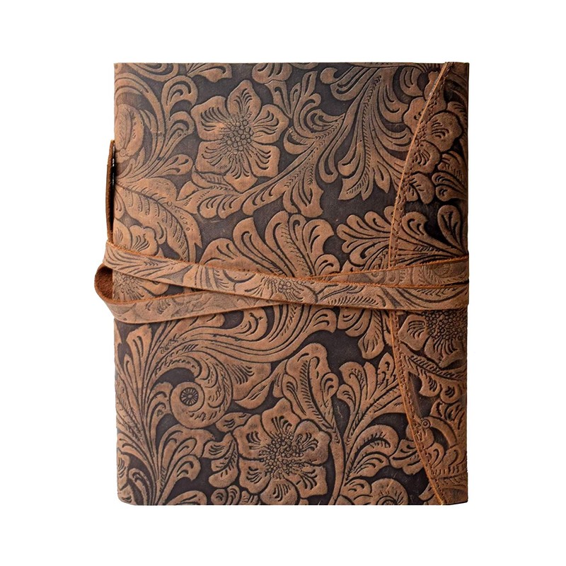 Hudson & James Handmade Leather Journal Writing Notebook Travel Diary