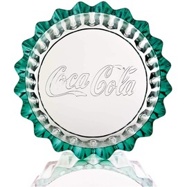 Couronne Co. G9012 9 3/4" Coca-Cola Recycled Glass Bowl, Clear