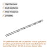 sourcing map 1 Piece Twist Drill Extra Long Drill Bit