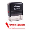 Printtoo Self Inking Rubber Stamp Parent's Signature Office Stationary Custom