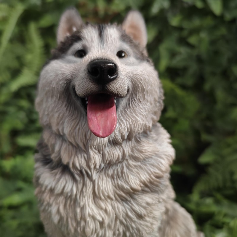 Vivid Arts - Malamute Husky - Indoor Outdoor Garden Ornament