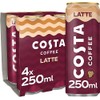 Costa Coffee Latte 4 x 250 ml