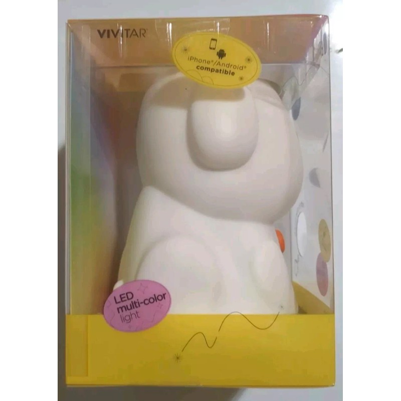 Vivitar Multi-Color Wireless Speaker Light Dog New Sealed