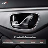 A-Premium Left Driver Side Interior Door Handle Compatible with Peterbilt