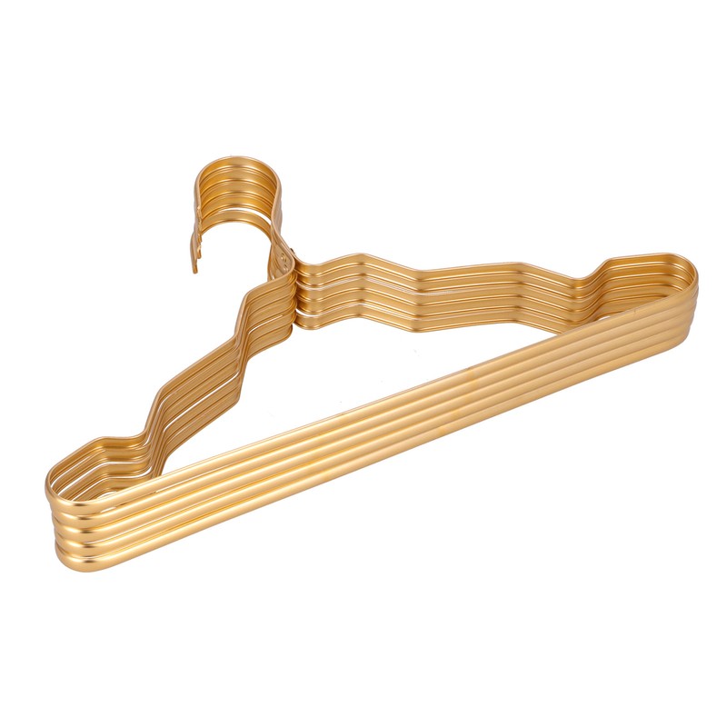 10Pcs Clothes Hanger WearResistant Enlarged Thickened SpaceAluminum NonSlip Clothes Hanger