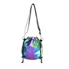 Holographic Bucket Bags and Purse for Women Men Drawstring Hobo