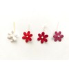 TH Set of 50 Tiny Flower Mixed Tone Red White