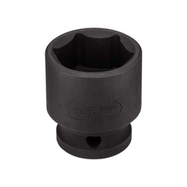 Jetech 1/2 Inch Drive 1-1/16 Inch Standard Impact Socket, Made with Chrome Molybdenum Alloy Steel, Heat Treated, 6-Point Design, SAE