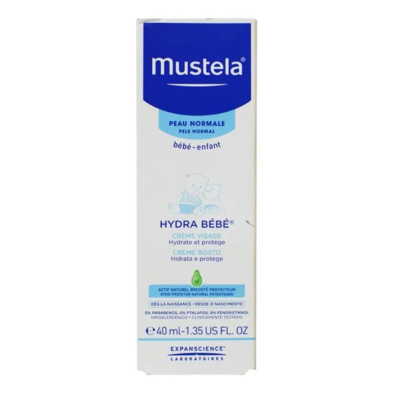Crema Mustela Hydra Bebé Piel Normal 40 Ml