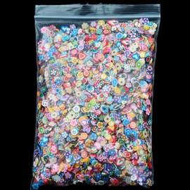 Pure Vie 10000 Pieces 3D Nail Art Cute Designs Fimo Canes Slices Polymer DIY Decoration Sticker #2
