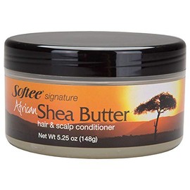 Softee African Shea Butter Hair And Scalp Conditioner 5.25 Oz,Pack of 3