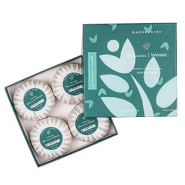 Provence Sante Luxury French Cleansing Bar - Moisturizing Shea Butter - Triple-milled Vervain Fragrance, 2.7oz 4-Bar Gift Box