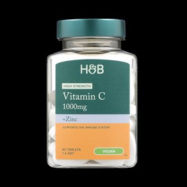 Holland & Barrett Vitamin C & Zinc Tablets