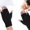 Guantes Para Manicure Protección Contra Uv (1 Par) Negro