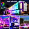 50FT Outdoor LED Strip Light Waterproof,IP68 Outside RGB+IC Light Strip