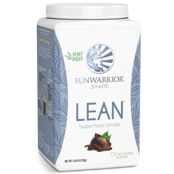 Sun Warrior Protein Lean Superfood Protein Shake (Formerly Lean Meal Illumin8), 720g, 720g / Vanilla Bean