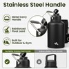 Konokyo 87 oz Insulated Stainless Steel Water Bottle Jug with