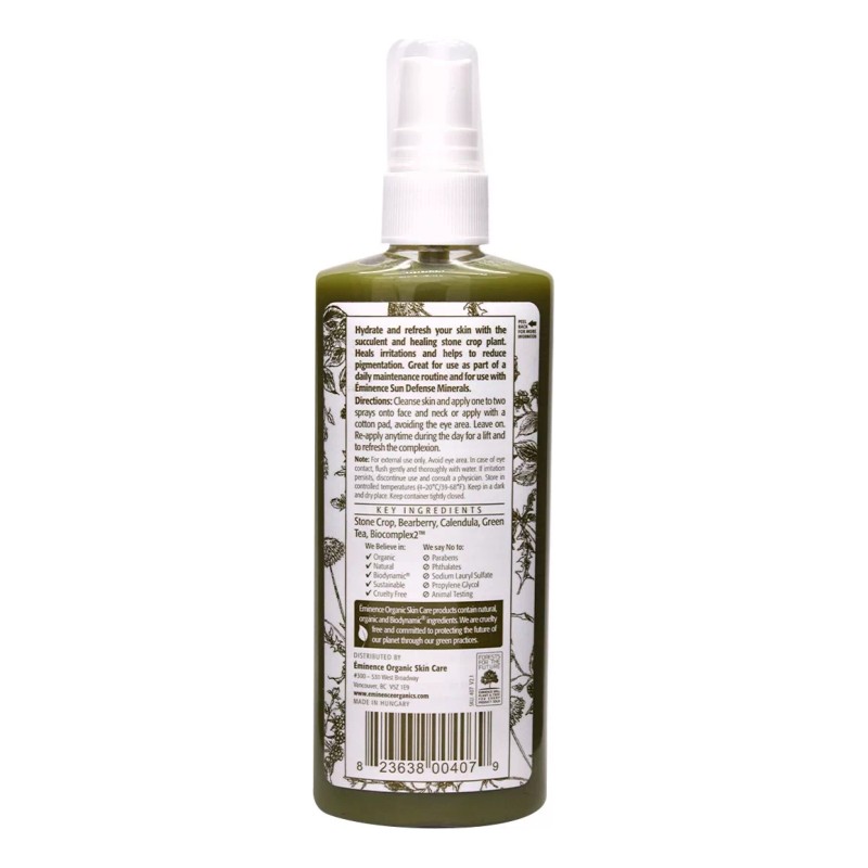 Eminence Organic Skincare Bruma Hidratante Revitalizante Eminence Organic Stone Crop
