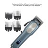 Rechargeable Household Electric Hair Clipper LCD Display Hair Cutter Cordless