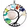 Univero En Línea Collar Dije Árbol De La Vida Chakras