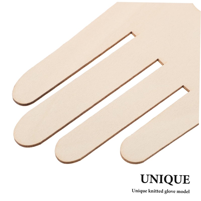Angoily 1Pair Glove Knitting Model DIY Gloves Blockers for Knitting