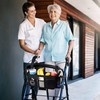 Riyitauto Upgraded Walker Basket Walker Accessories with Cup Holder, Fit