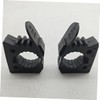 Levemolo 2Pcs Quick Release Clamp Adjustable Rubber Grip for Mounting