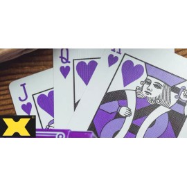 Smoke & Mirrors v9 Deluxe Edition (Purple) Playing Cards by Dan & Dave