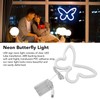 Neon Butterfly Light Pink Blue Neon Sign LED Neon Wall