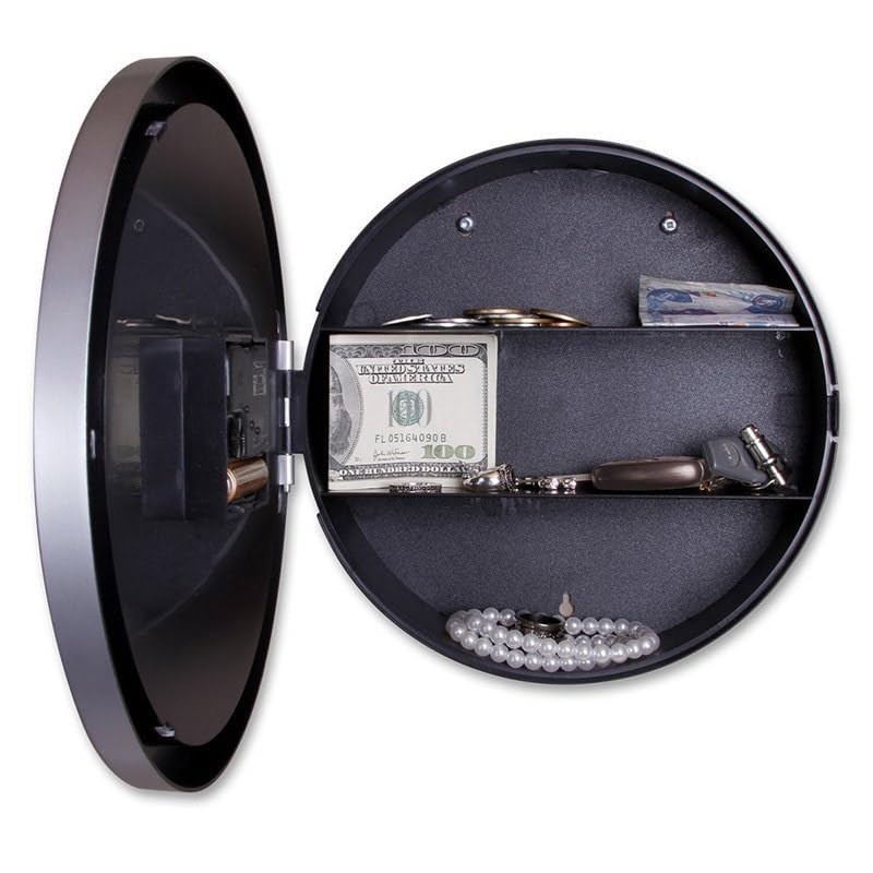 AIMALL Jewelry Clock Safe Wall Clock, Creative Hidden Money Storage